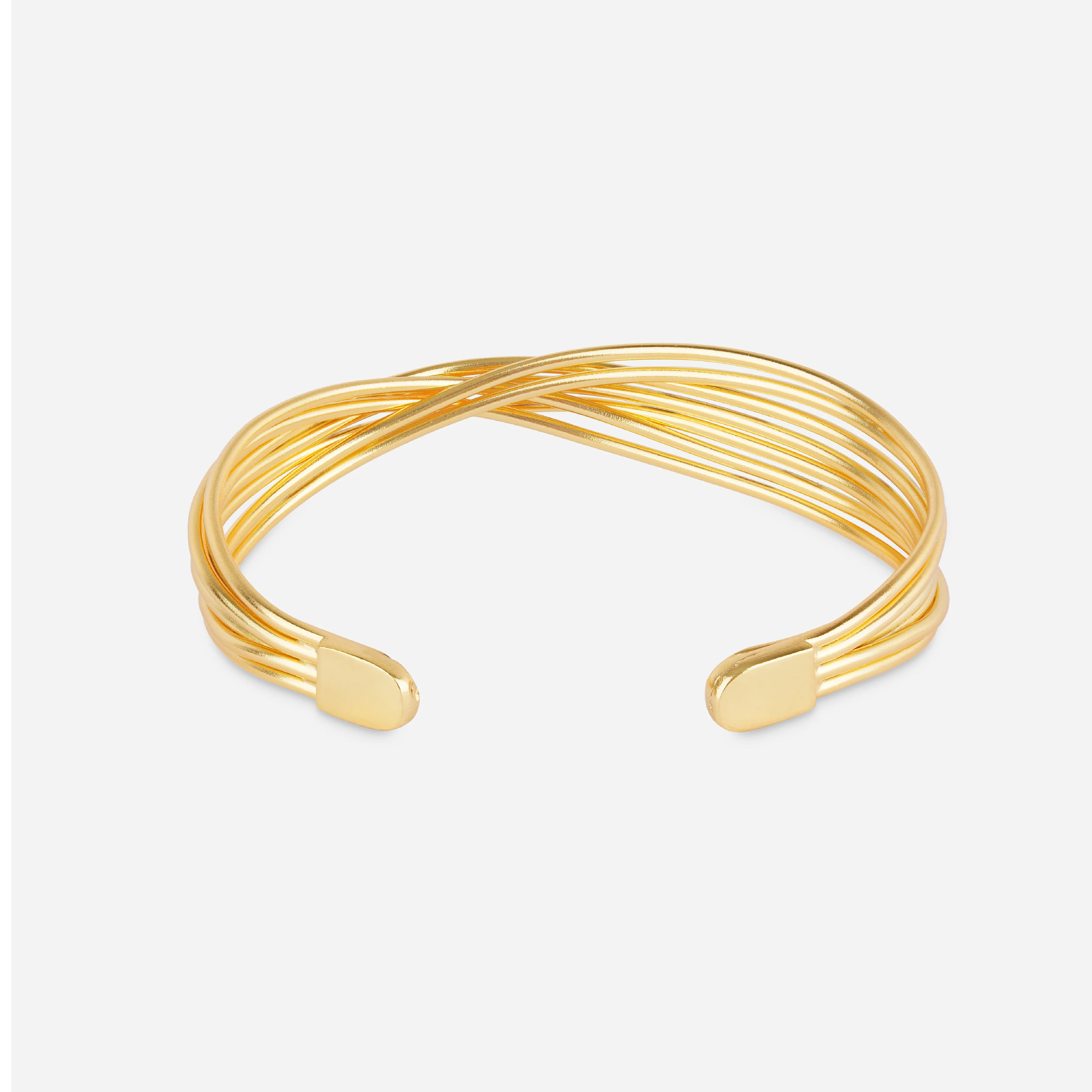 Twisted Multi Wire Adjustable Cuff sold by 7879 product image thumbnail 5