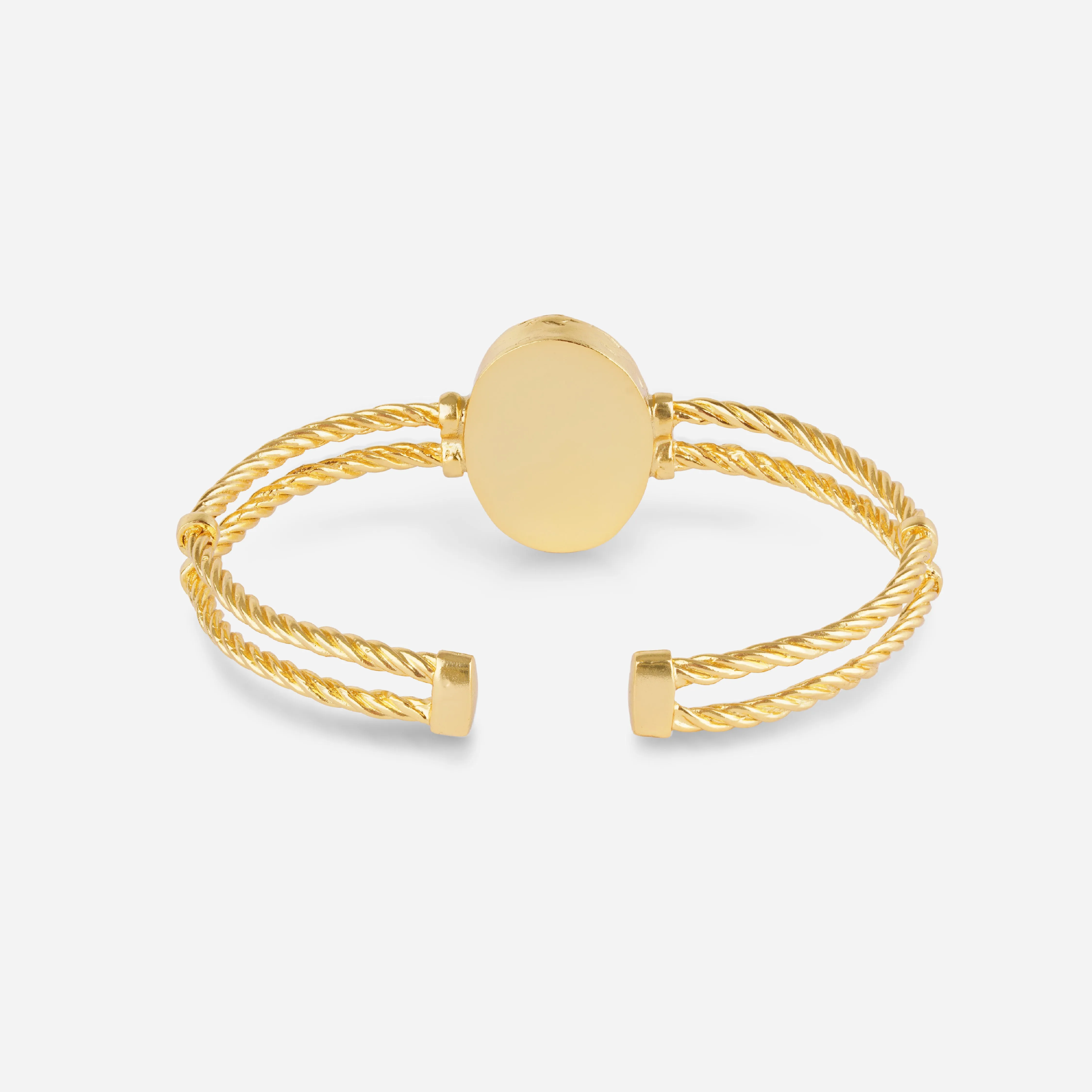 Ruby Coloured Stone Adjustable Cuff sold by 7879 product image thumbnail 5