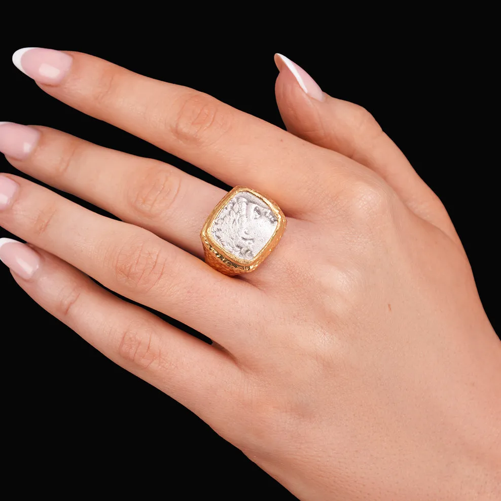 Alexander the Great Square Adjustable Ring sold by 7879 product image thumbnail 2