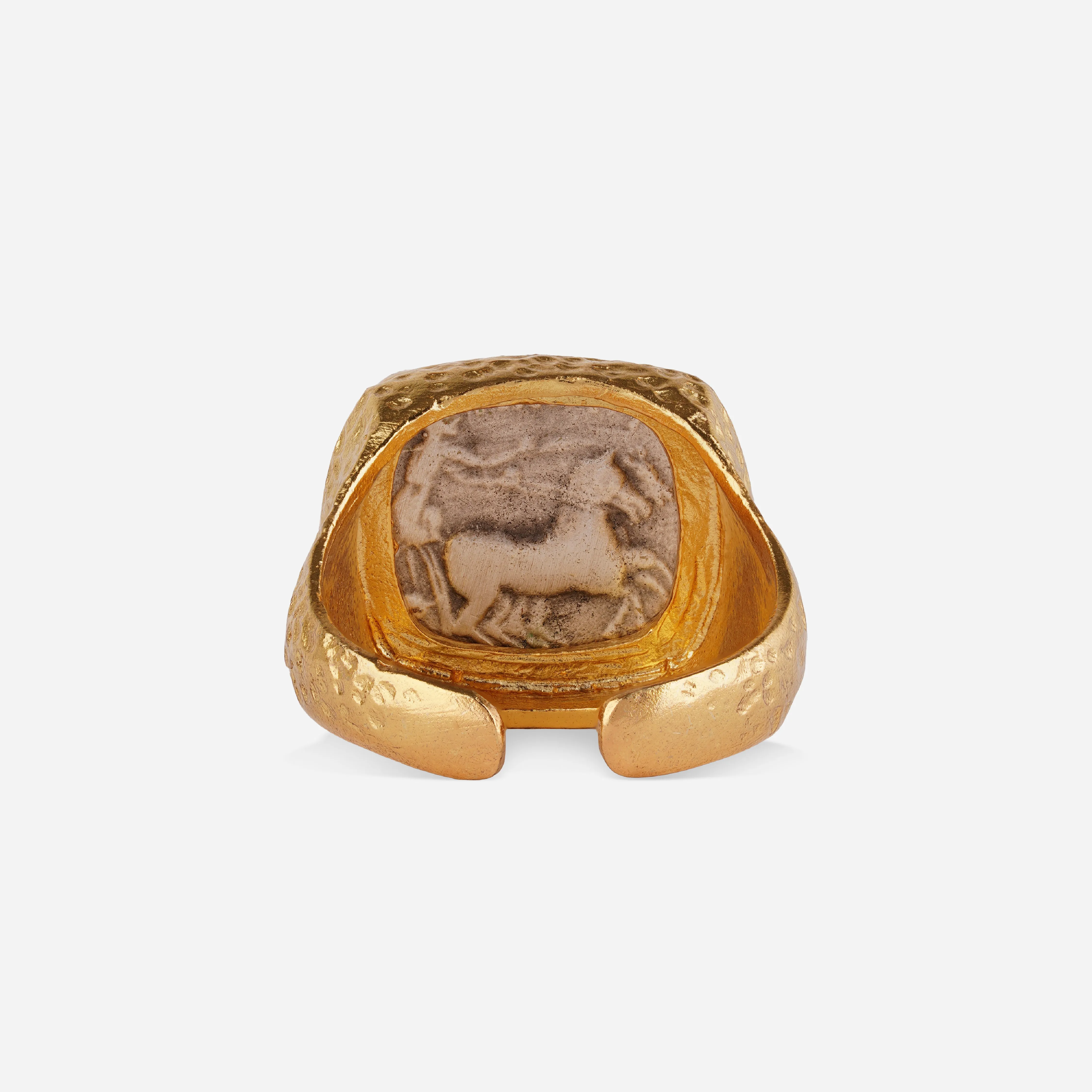 Alexander the Great Square Adjustable Ring sold by 7879 product image thumbnail 5