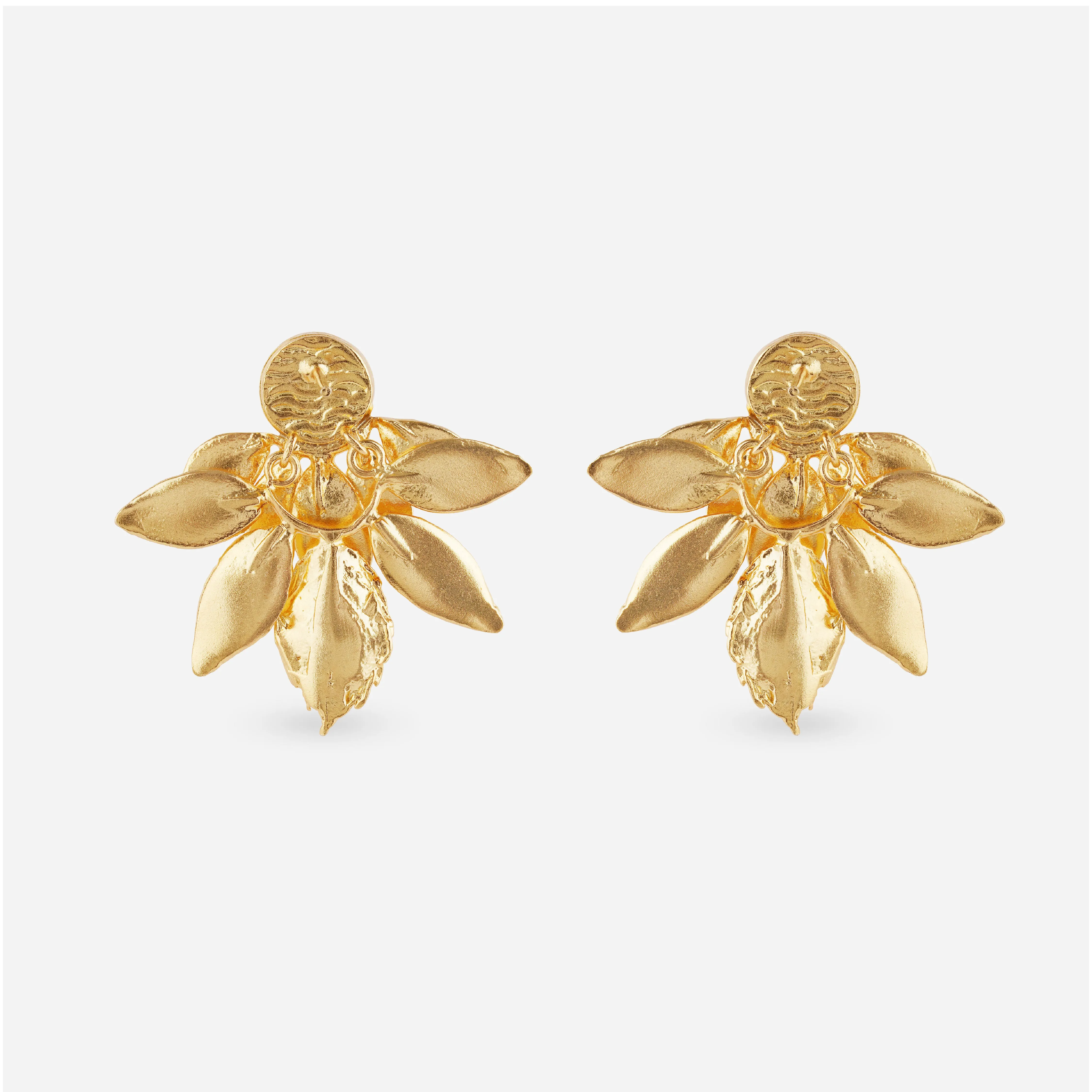 Majorca Pearl Leaf Earrings sold by 7879 product image thumbnail 5