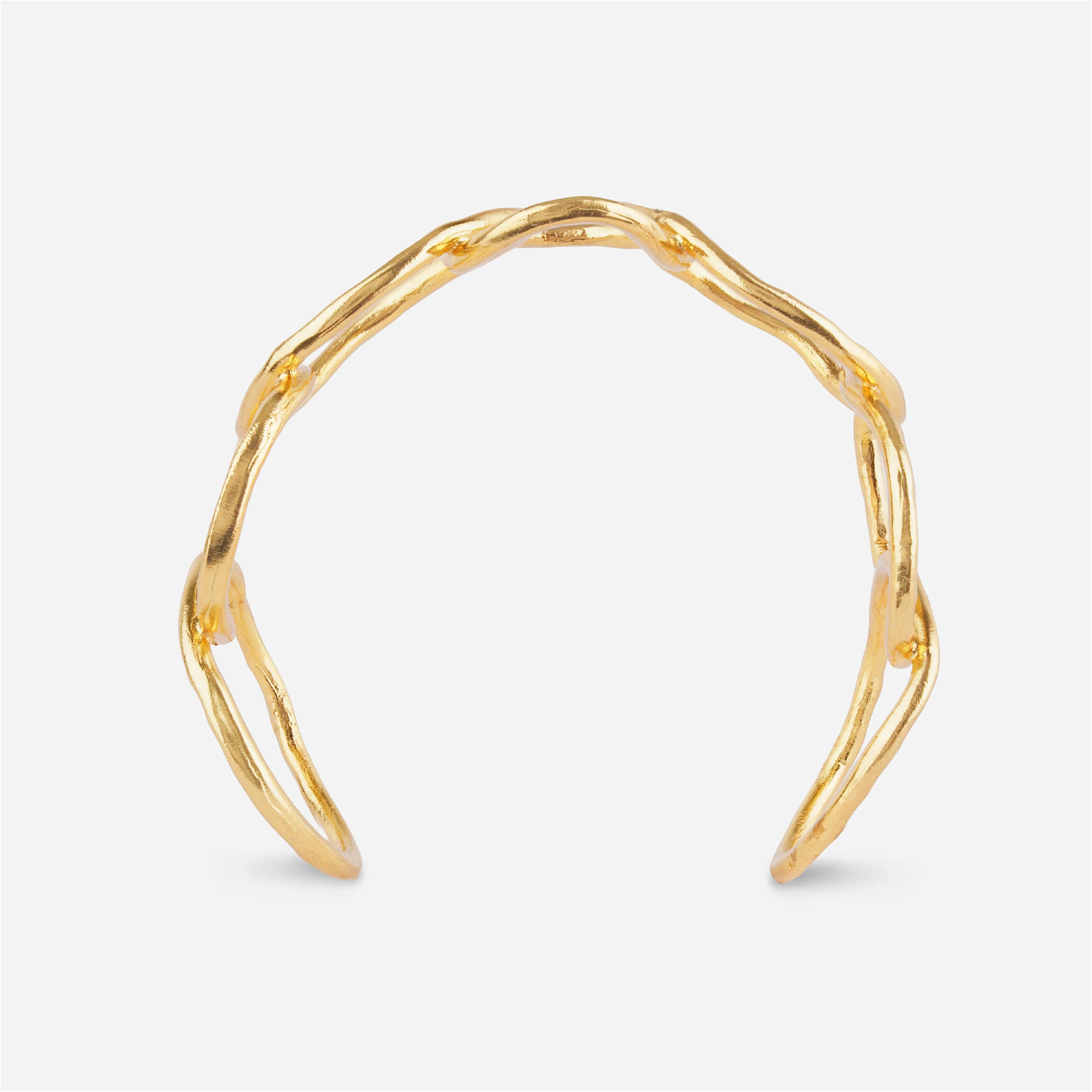 Hammered Loop Statement Cuff sold by 7879 product image thumbnail 3