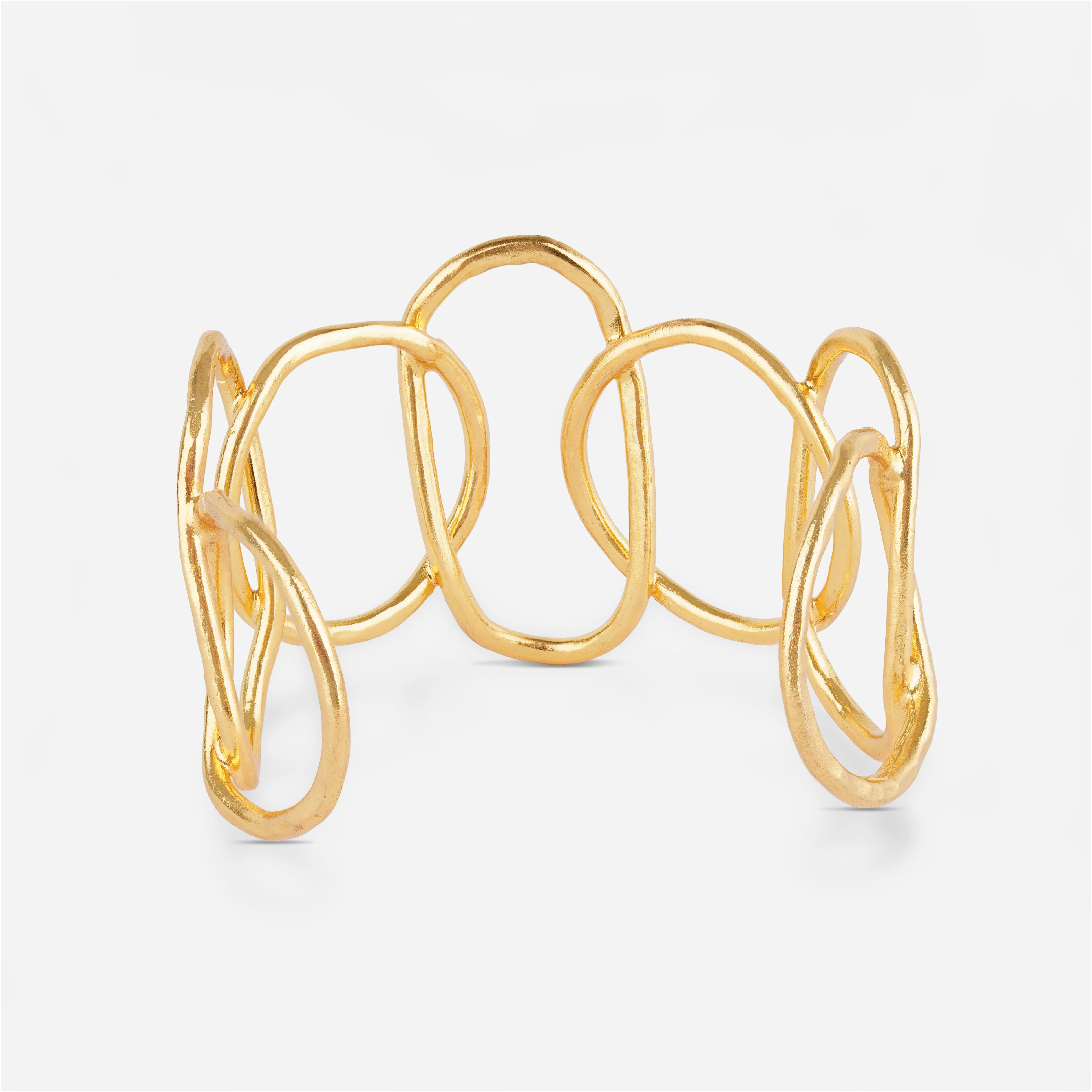 Hammered Loop Statement Cuff sold by 7879 product image thumbnail 5