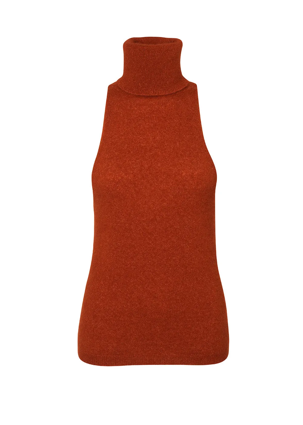 Frances Turtleneck Vest sold by Cashmere in Love product image thumbnail 5