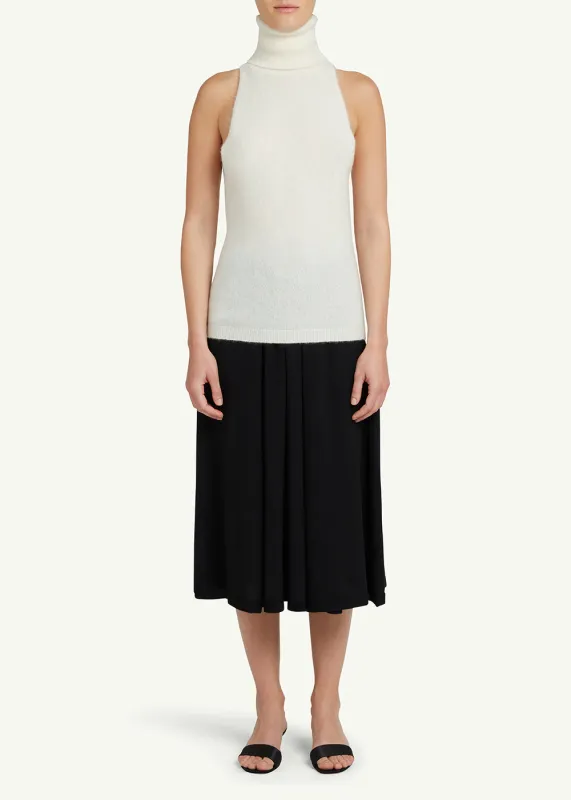 Frances Turtleneck Vest sold by Cashmere in Love