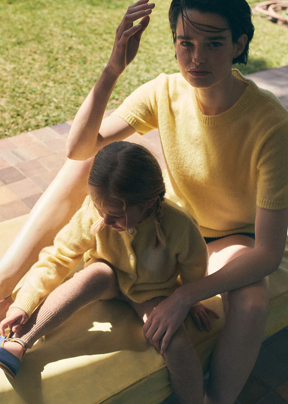 Sidley Fine Knit Cashmere Tee sold by Cashmere in Love product image thumbnail 5