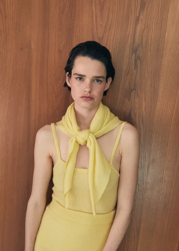 Aman Triangle Scarf sold by Cashmere in Love