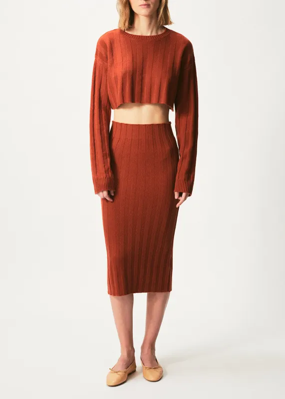 Lenny Cashmere Pencil Skirt sold by Cashmere in Love