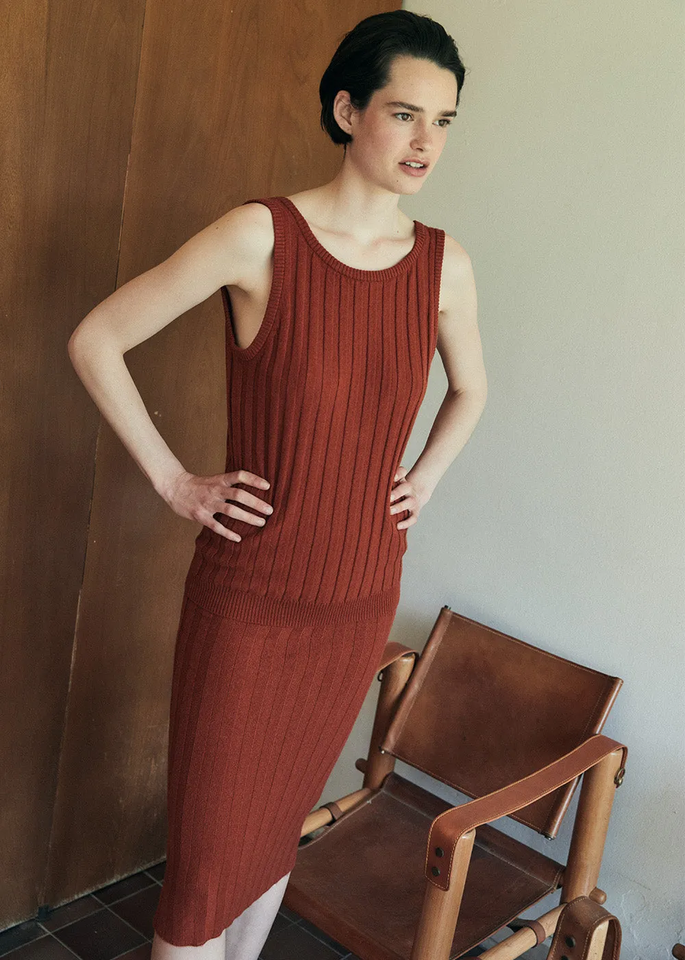 Lenny Cashmere Pencil Skirt sold by Cashmere in Love product image thumbnail 4