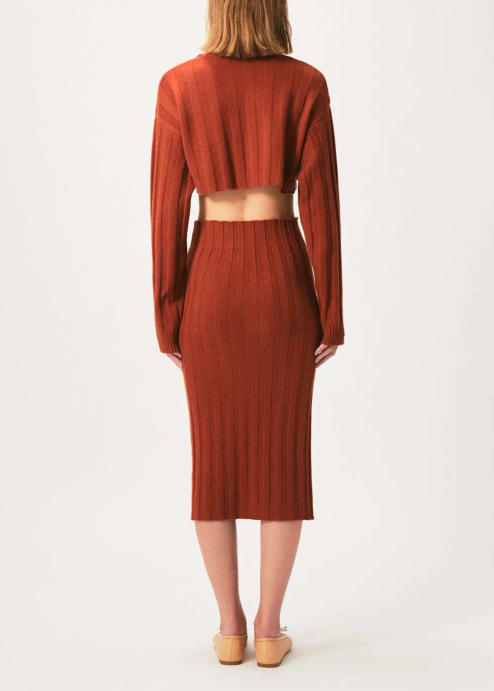 Lenny Cashmere Pencil Skirt sold by Cashmere in Love product image thumbnail 3