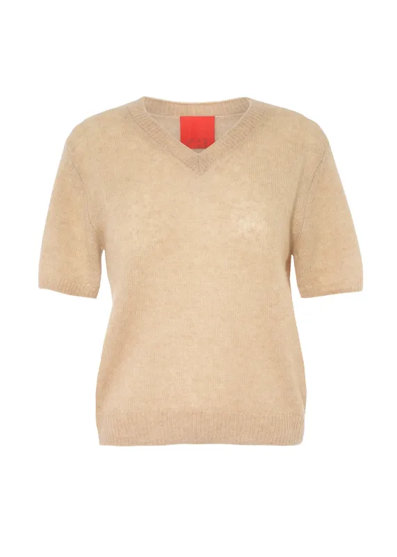 Miller Fine Knit Cashmere Tee made by Cashmere in Love