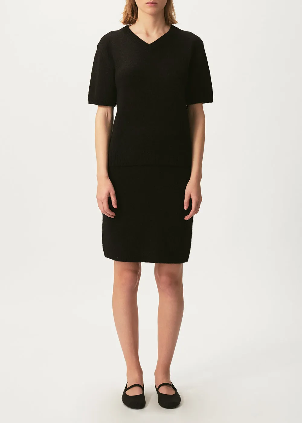 Miller Fine Knit Cashmere Tee sold by Cashmere in Love