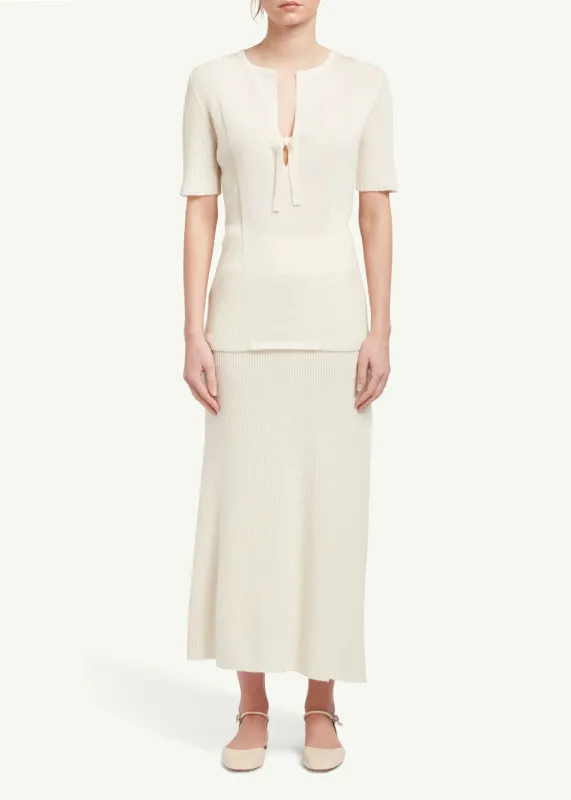 River Knit Skirt sold by Cashmere in Love