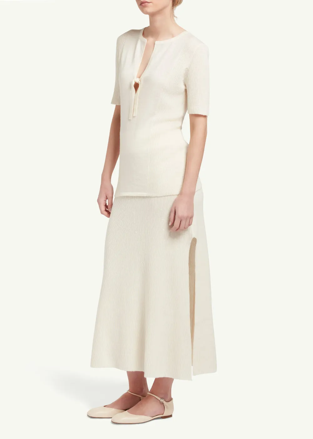 River Knit Skirt sold by Cashmere in Love product image thumbnail 2