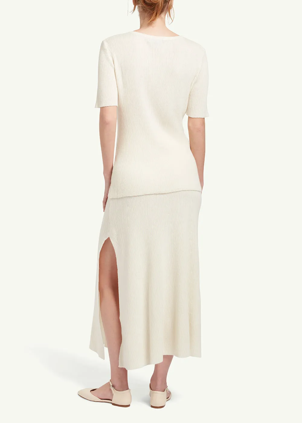 River Knit Skirt sold by Cashmere in Love product image thumbnail 3