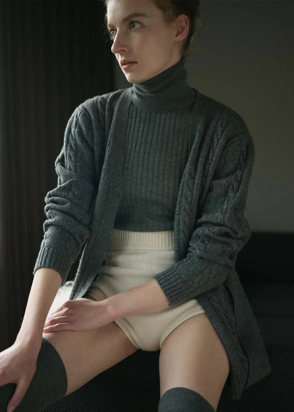 Mimie Knitted Knickers sold by Cashmere in Love product image thumbnail 2