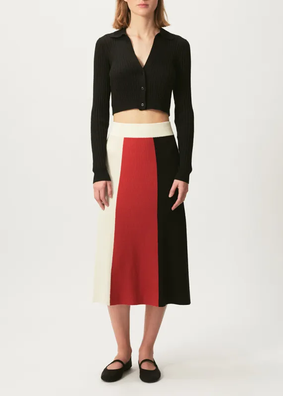 Callen Cropped Cardigan sold by Cashmere in Love