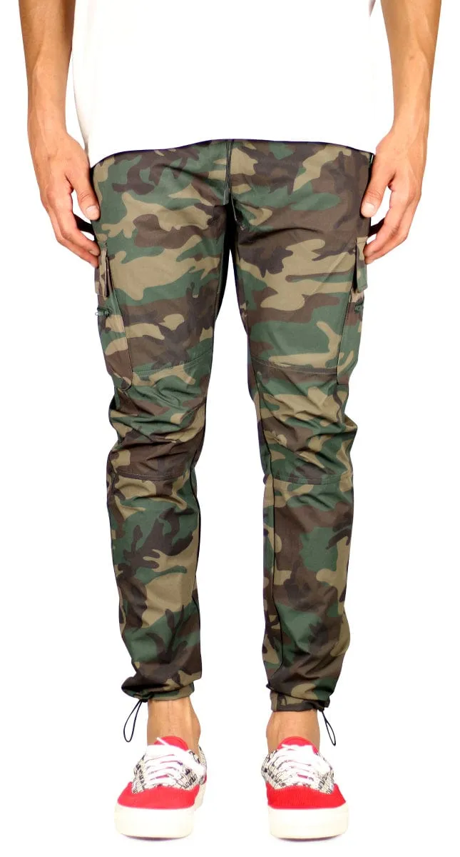 Camo Cool Nylon Cargo Pants sold by Hyper Denim