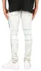Bleach Blue Biker Jeans sold by Hyper Denim