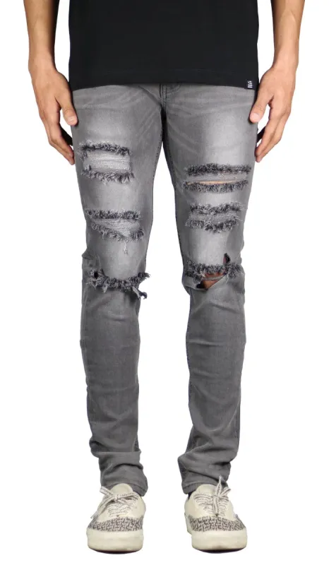 Gray Mufa Jeans sold by Hyper Denim