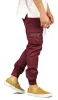 Maroon Combat Cargo Pant sold by Hyper Denim