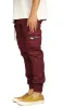 Maroon Combat Cargo Pant sold by Hyper Denim