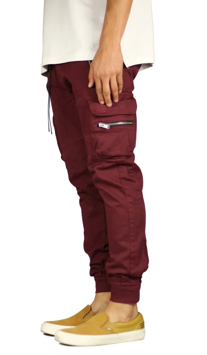 Maroon Combat Cargo Pant sold by Hyper Denim product image thumbnail 2