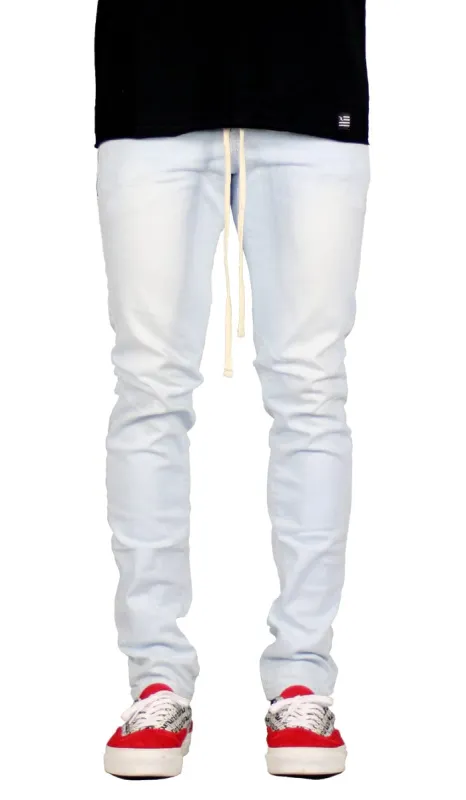 White Blue Slim Jeans sold by Hyper Denim