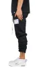 Black Cord Lock Sweat Pants sold by Hyper Denim
