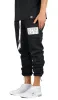 Black Cord Lock Sweat Pants sold by Hyper Denim