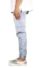 LT.Blue Drop Crotch Denim Joggers sold by Hyper Denim