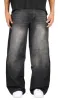 Black Ultra Baggy Jeans sold by Hyper Denim