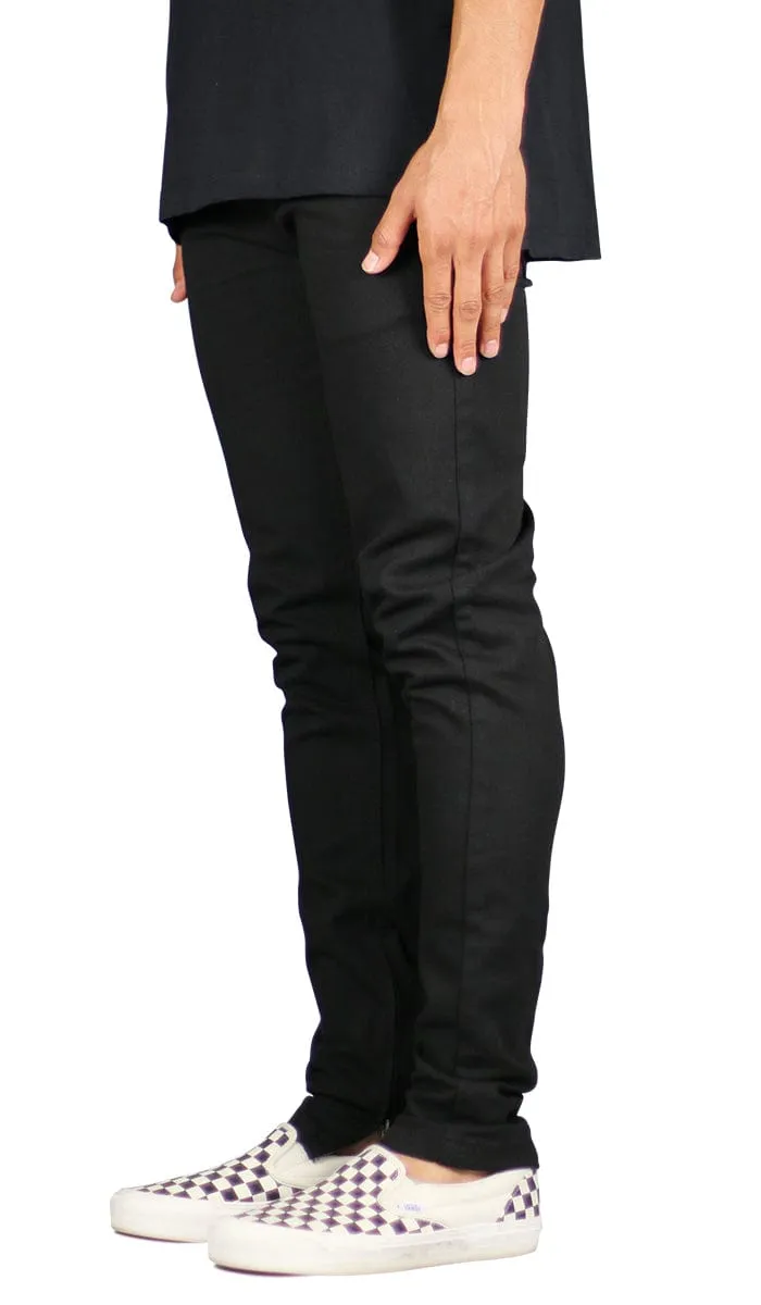 Black Zipper Pants sold by Hyper Denim product image thumbnail 2