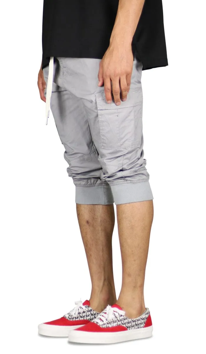 Gray Cargo Jogger Shorts sold by Hyper Denim product image thumbnail 2