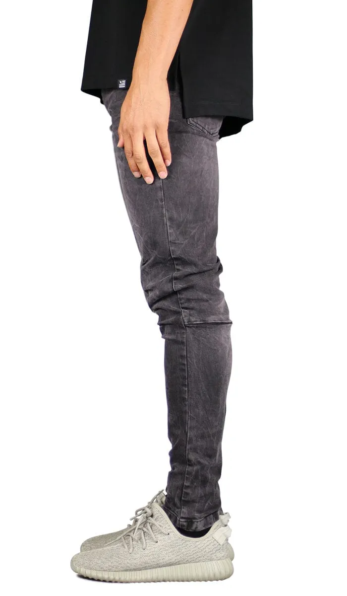 Fade Black Stack Zipper Jeans sold by Hyper Denim product image thumbnail 3