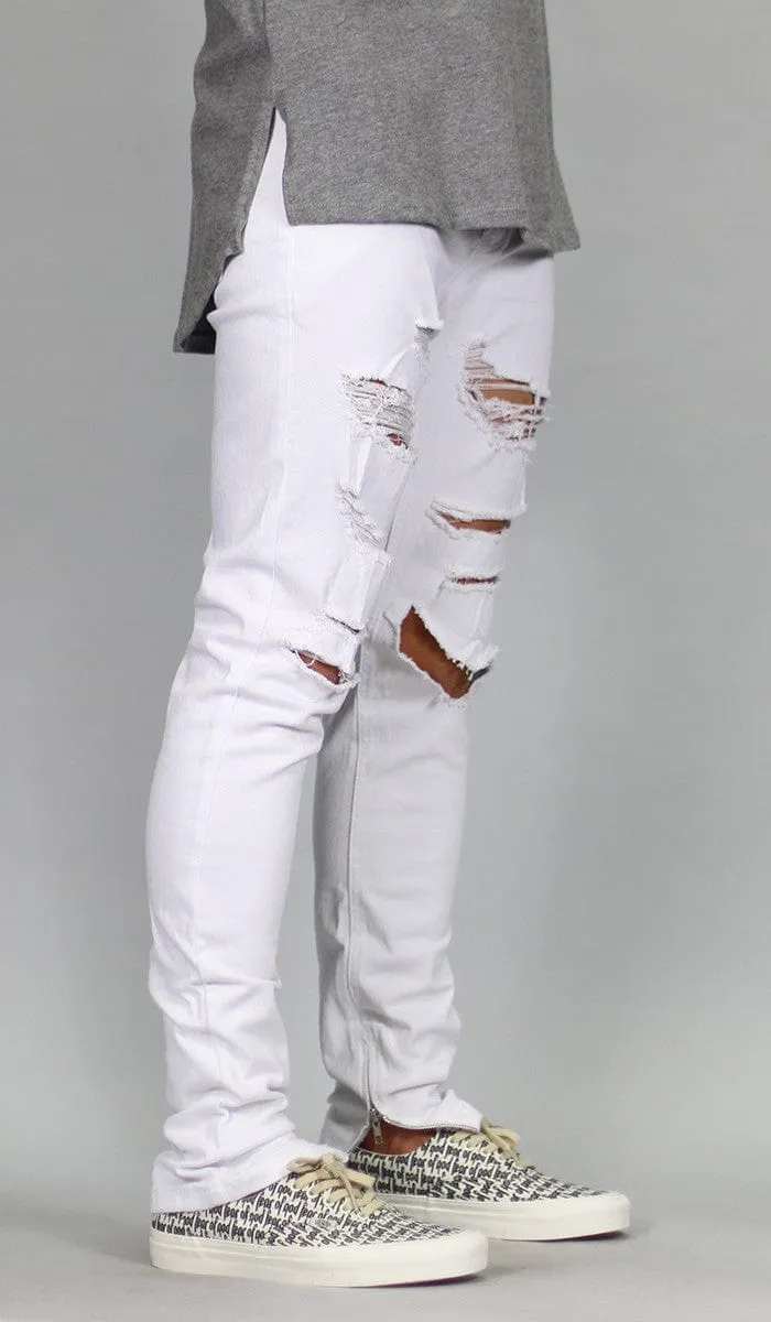White Ato Pants sold by Hyper Denim product image thumbnail 2