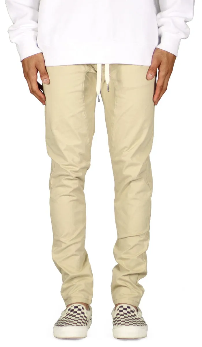 Khaki Drop Crotch Pants sold by Hyper Denim