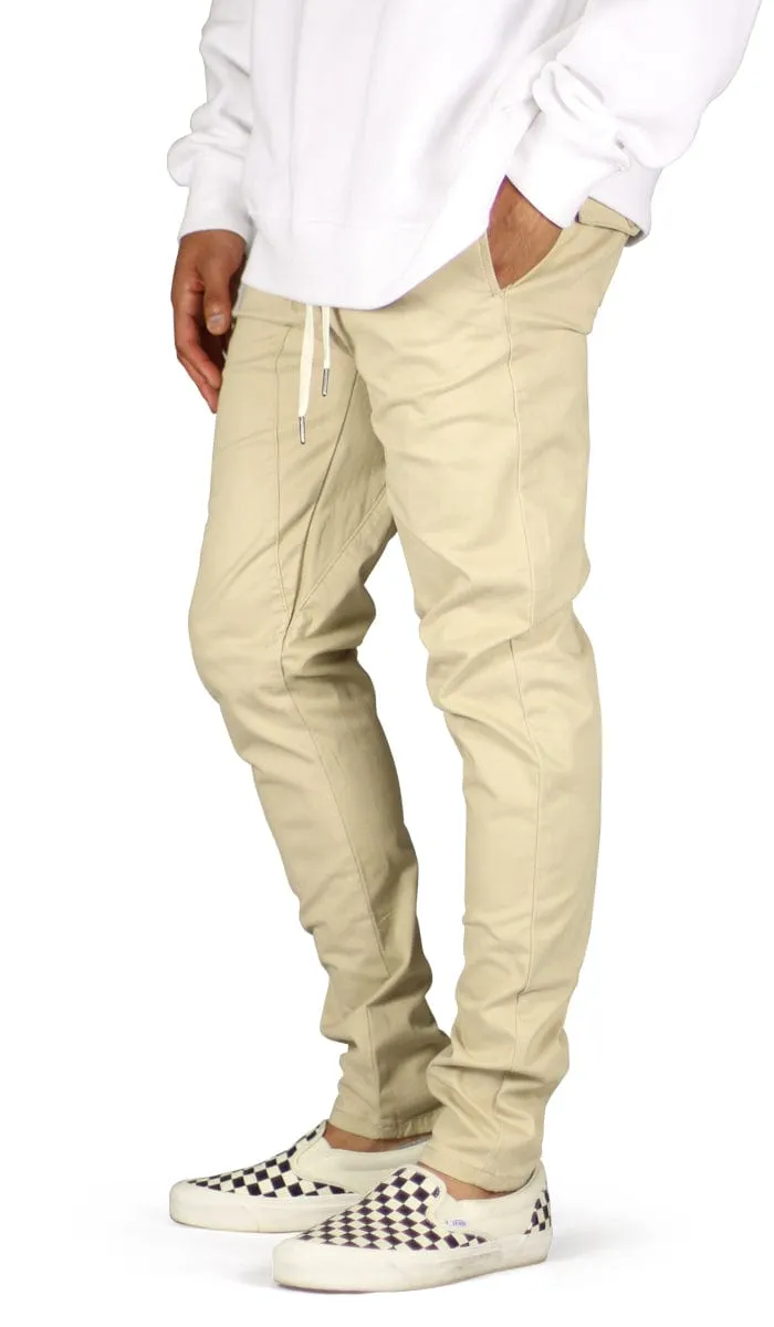 Khaki Drop Crotch Pants sold by Hyper Denim product image thumbnail 4