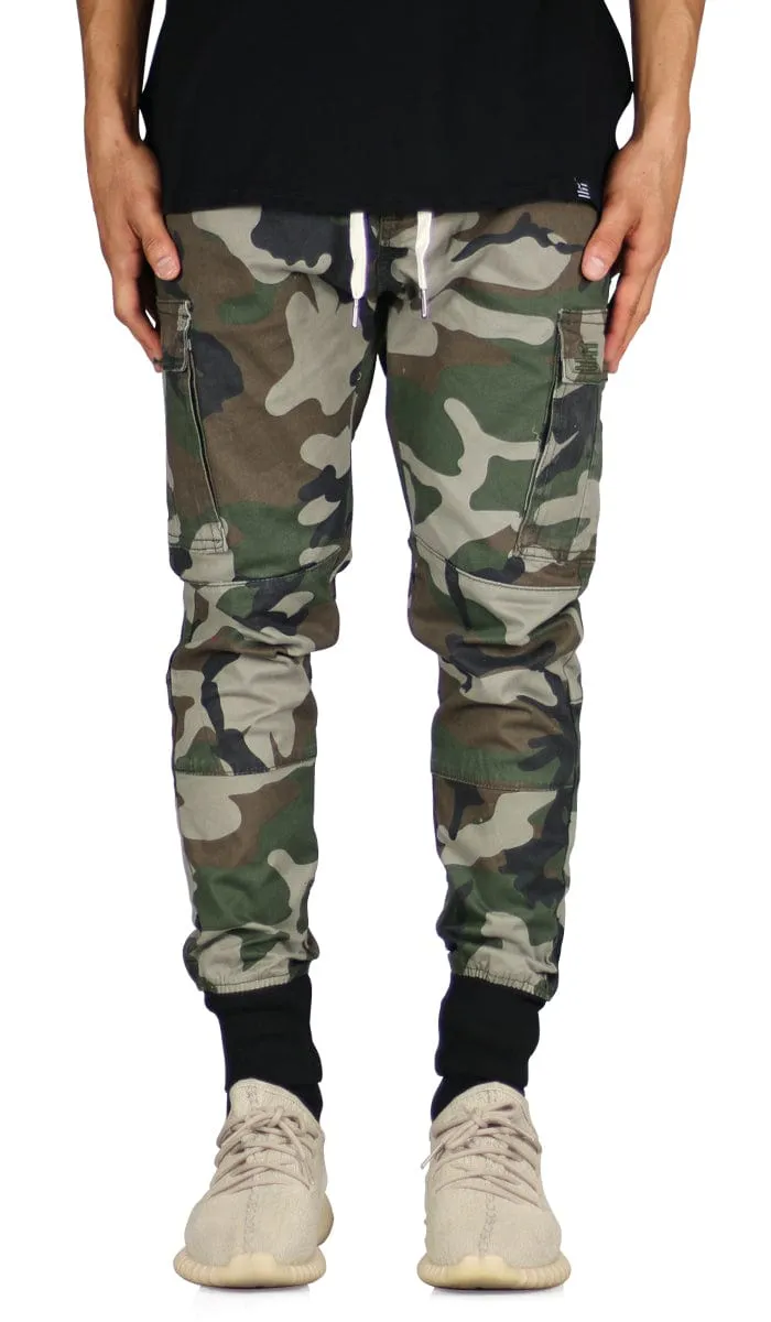 Camo Cargo Joggers sold by Hyper Denim