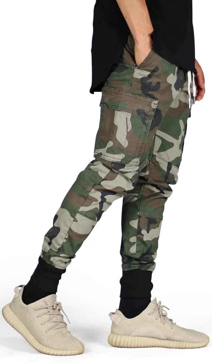 Camo Cargo Joggers sold by Hyper Denim product image thumbnail 4