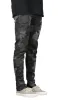 Black Camo Zipper Pants sold by Hyper Denim
