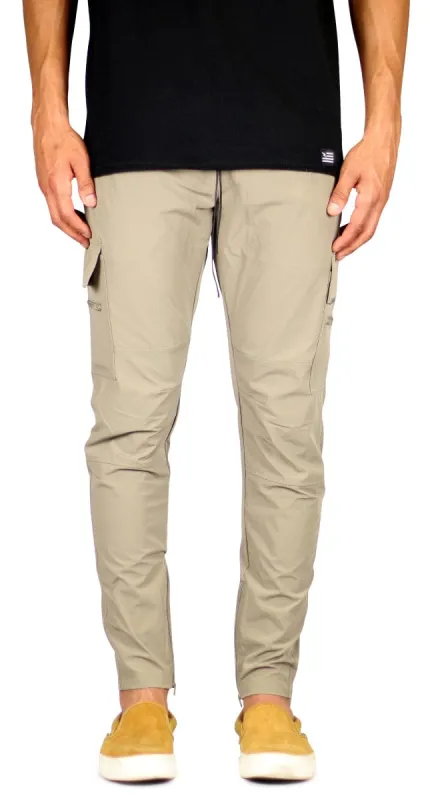 Dune Cool Nylon Zipper Pants sold by Hyper Denim