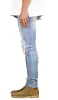 M.Blue Studded Jeans sold by Hyper Denim