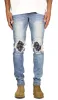 M.Blue Studded Jeans sold by Hyper Denim