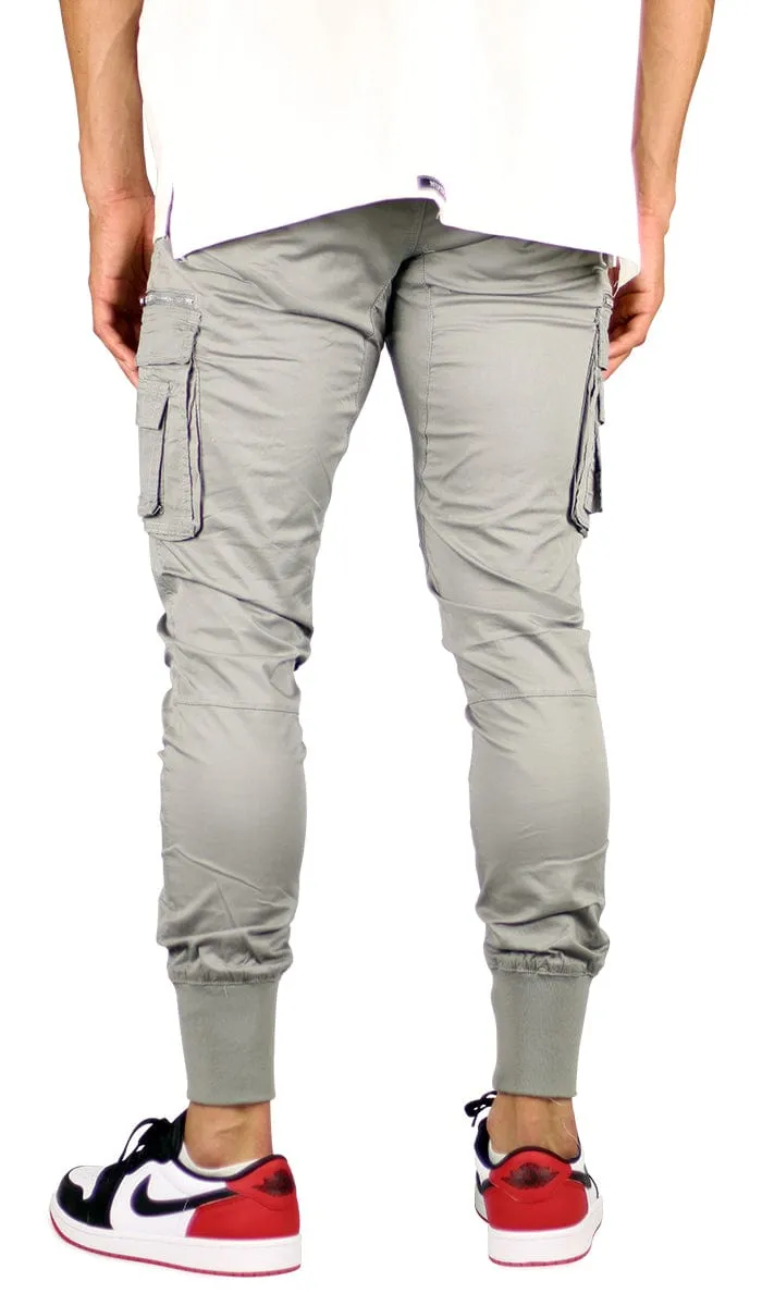 Gray Cool Cargo Joggers sold by Hyper Denim product image thumbnail 5