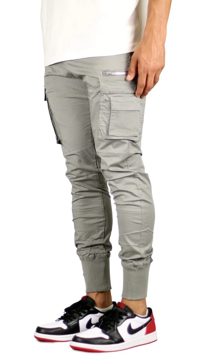 Gray Cool Cargo Joggers sold by Hyper Denim product image thumbnail 2