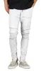 Bleach Blue Gnu Zipper Jeans sold by Hyper Denim