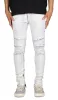 Bleach Blue Gnu Zipper Jeans sold by Hyper Denim