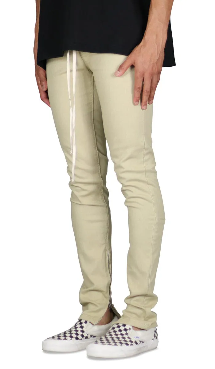 Khaki Zipper Pants sold by Hyper Denim product image thumbnail 4