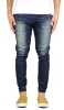 DK Blue Drop Crotch Denim Joggers sold by Hyper Denim
